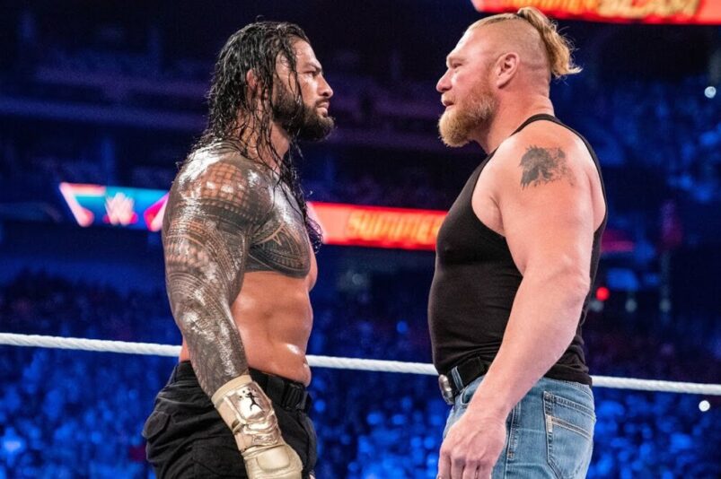 Brock Lesnar vs Roman Reigns