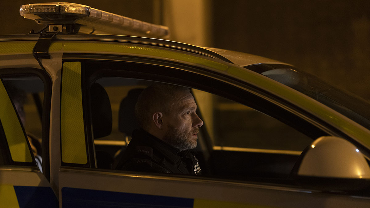 THE RESPONDER - Ep 01 MARTIN FREEMAN (CHRIS) Photographer: Rekha Garton / © 2021 Dancing Ledge Productions