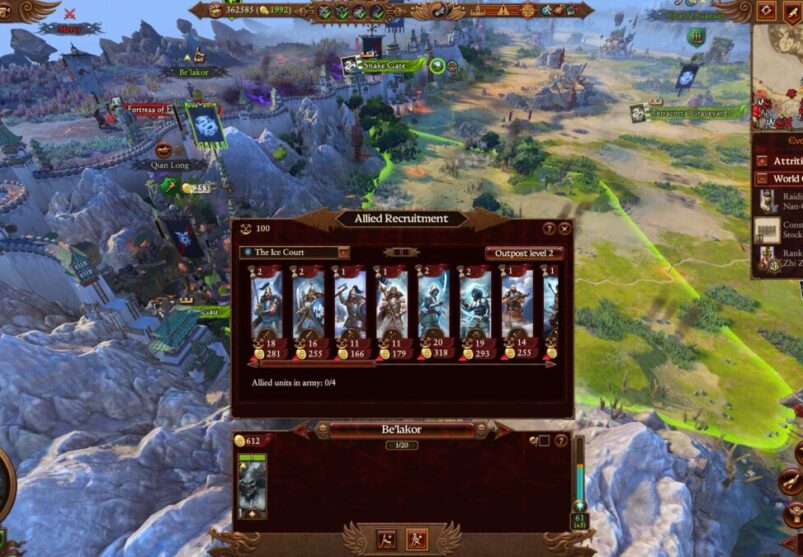 Allegiance - Recruiting Allied Units