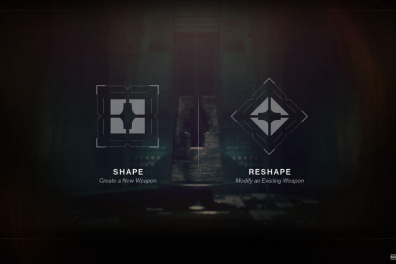 Destiny 2 Weapon Crafting