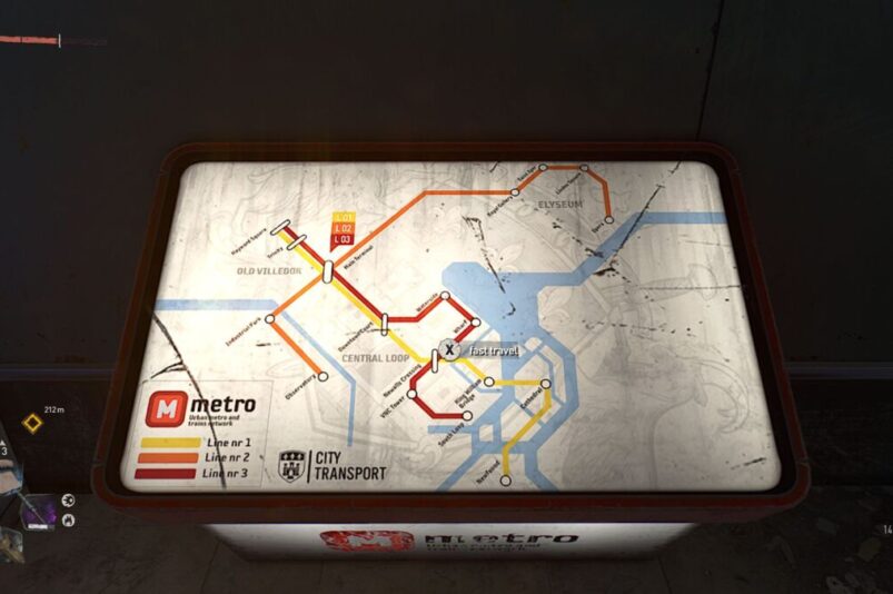 Dying Light 2 Metro Station