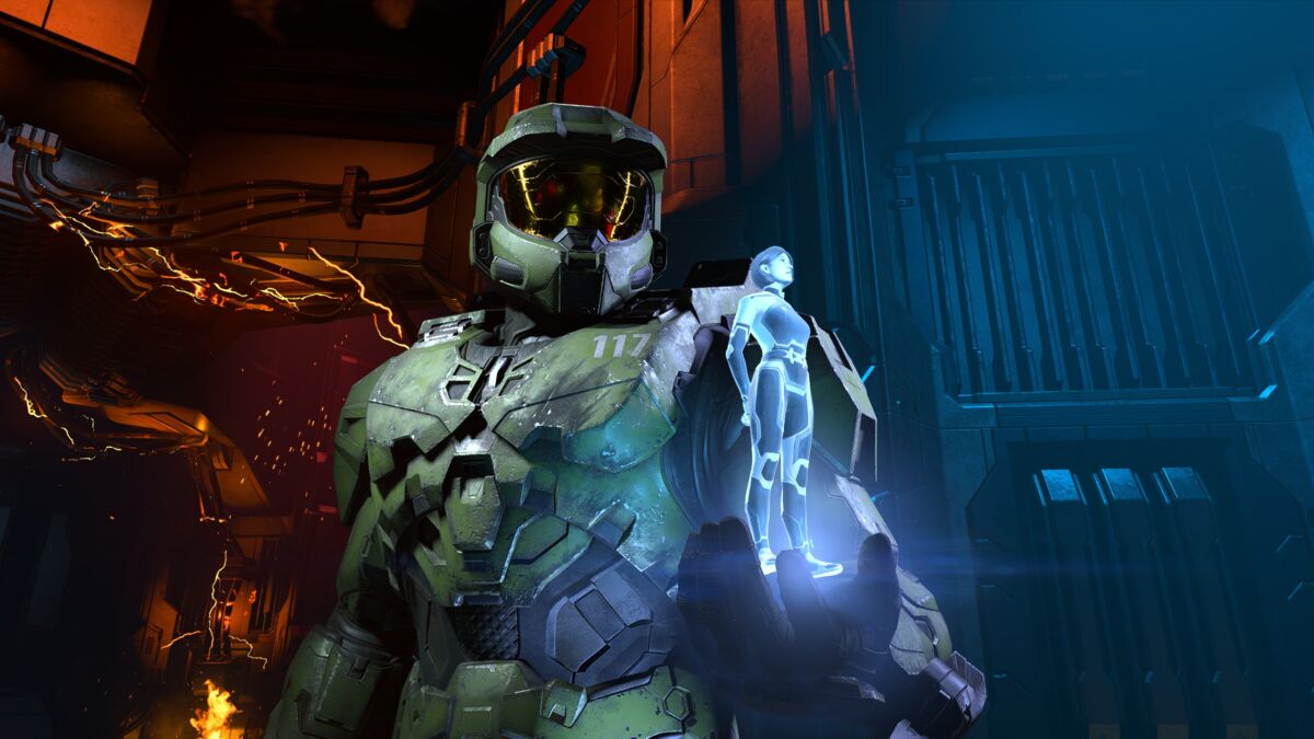 See Master Chief Jump From The Pelican In The Leveled Up Halo