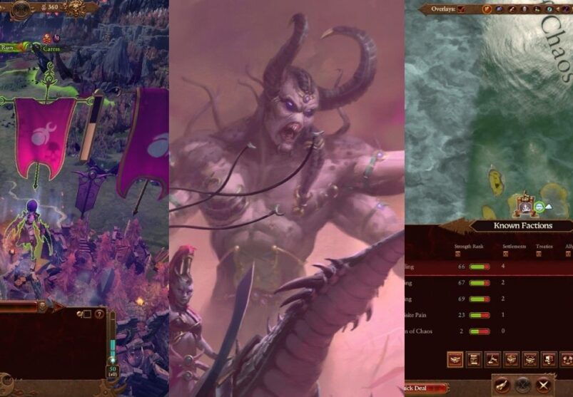 Slaanesh Warhammer 3