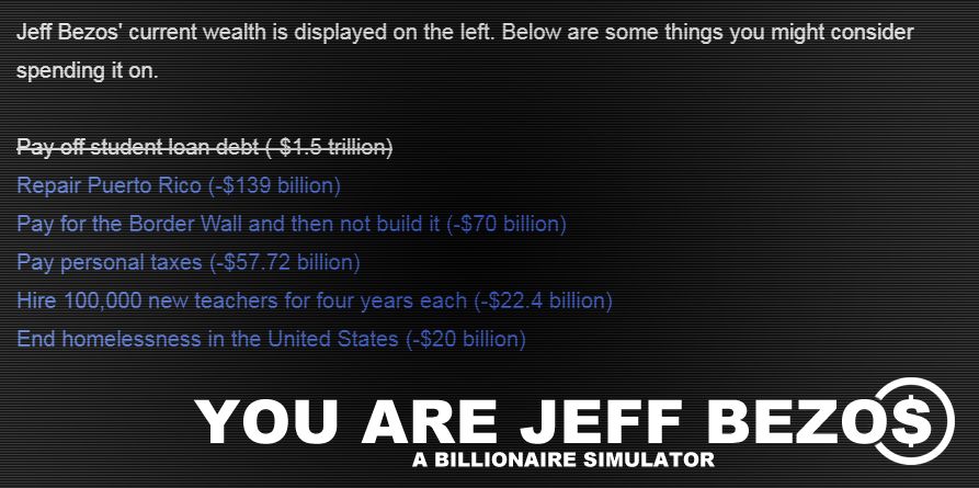 You Are Jeff Bezos