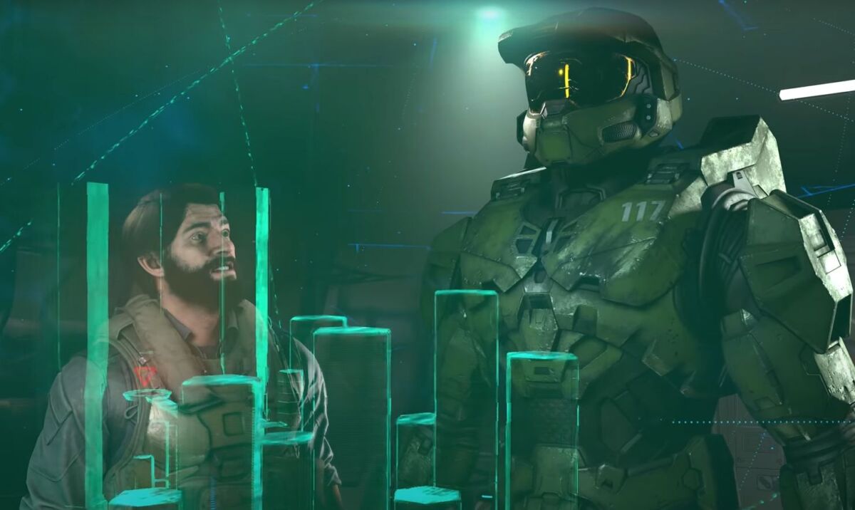 See Master Chief Jump From The Pelican In The Leveled Up Halo Series Trailer