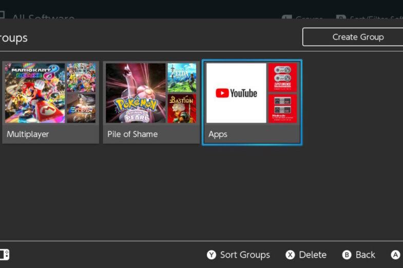 Nintendo Switch Groups