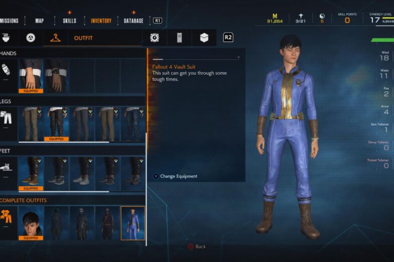 Ghostwire Fallout outfit