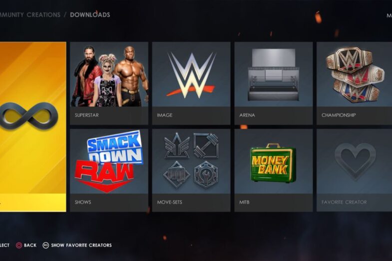 WWE 2K22 Community Creations