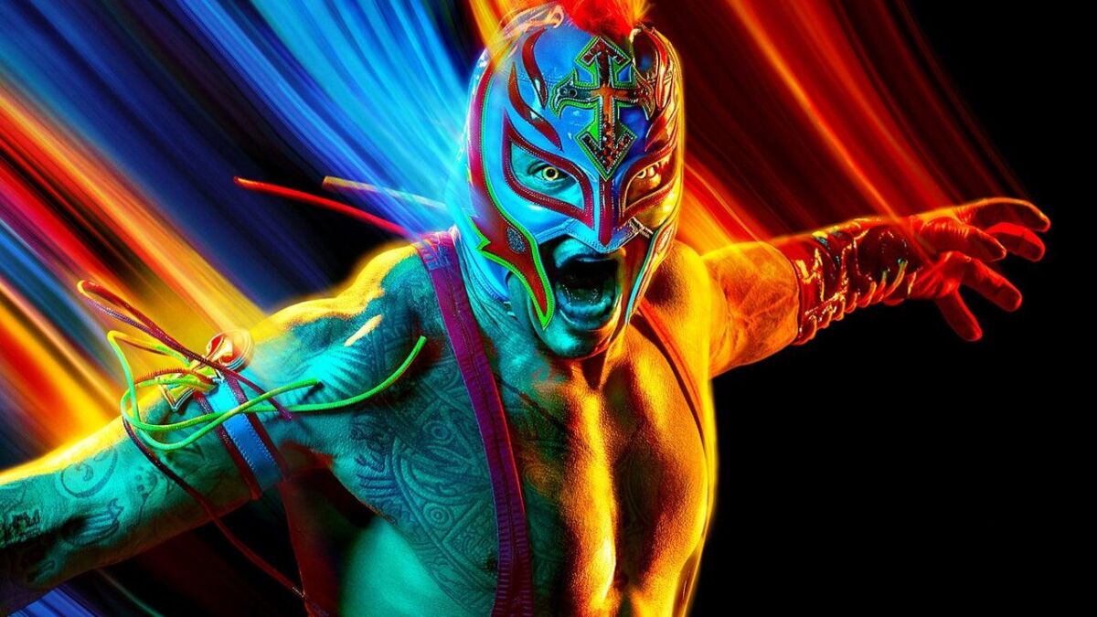 First look at the cover of WWE 2K22 featuring Rey Mysterio