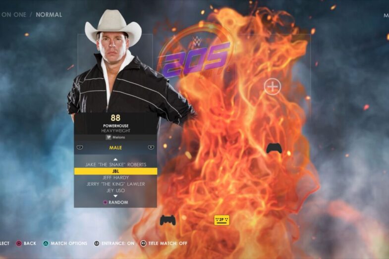 WWE 2K22 JBL