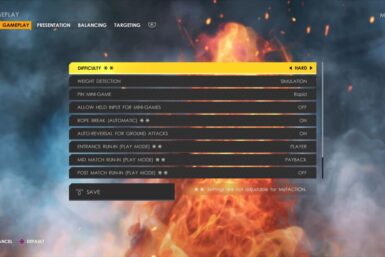 WWE 2K22 difficulty
