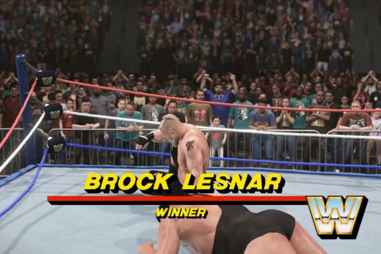 WWE 2k22 ring collapse