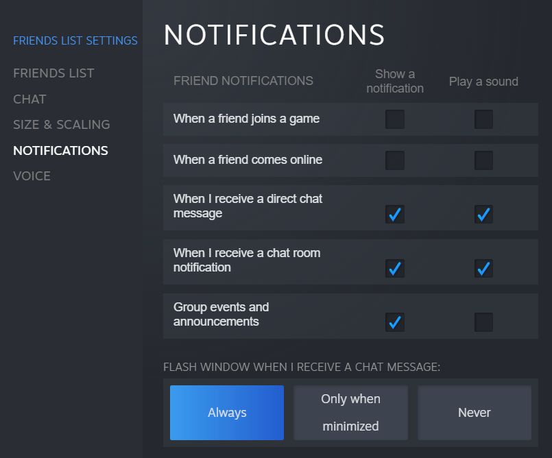 How To Turn Off Steam Friend Activity Notifications - Cultured Vultures