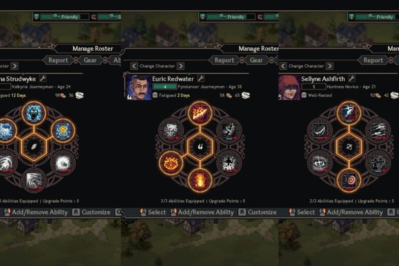 The Iron Oath classes
