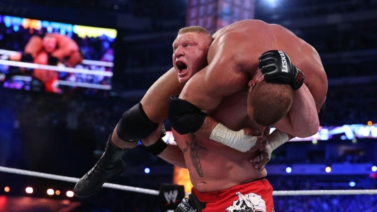 Brock vs Triple H