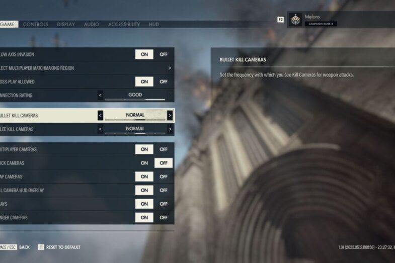 Sniper Elite 5 Kill Cams