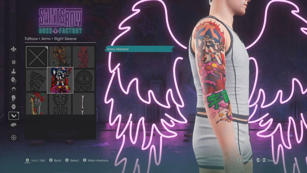 DL 4 Sims  WIP Tattoos from Saints Row The Third