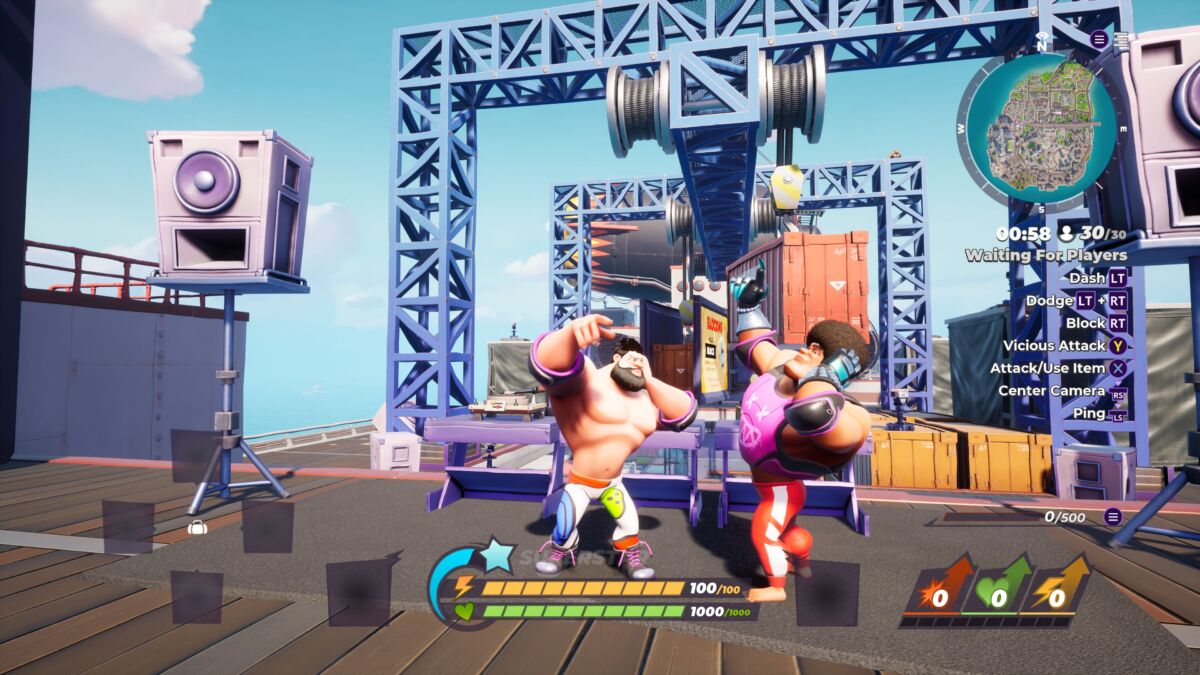 Rumbleverse review: a free-to-play battle royale knockout