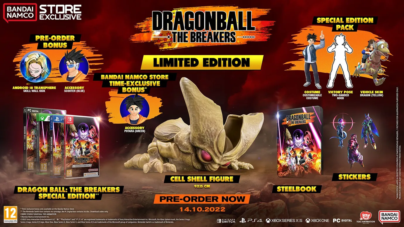 Dragon Ball: The Breakers — 2250 Fichas Tp on PS5 PS4 — price history,  screenshots, discounts • México