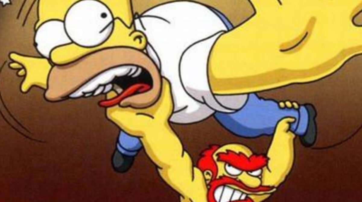 The Simpsons struggle