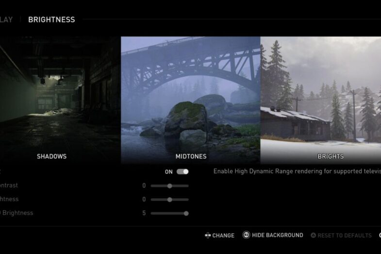 Enable HDR TLOU