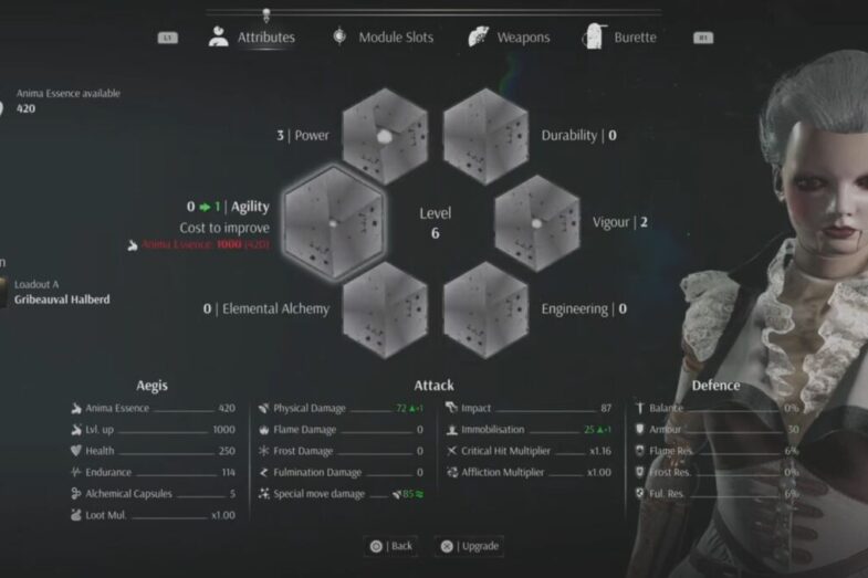 Steelrising agility