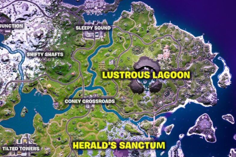 Fortnite Chapter 3 Season 4 Map