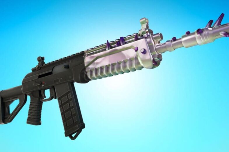 Fortnite EvoChrome Burst Rifle