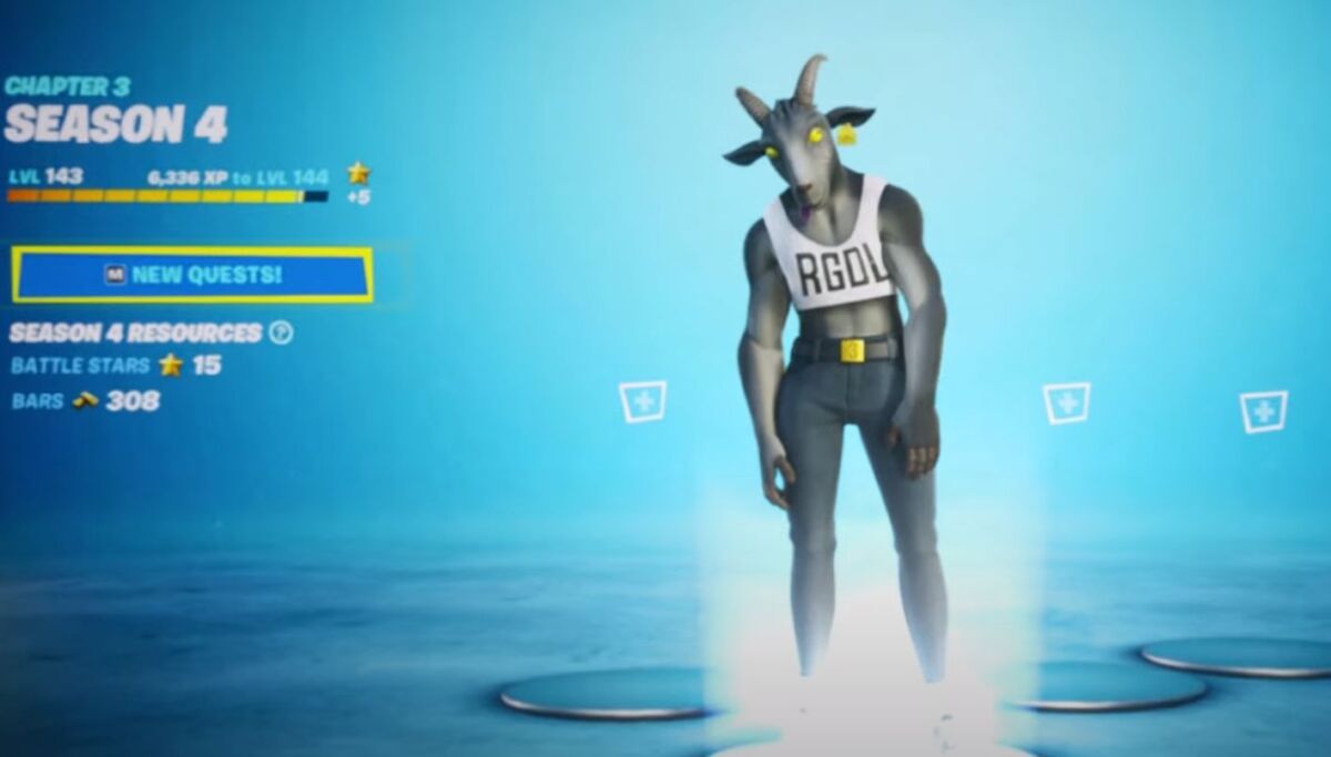 skin goat simulator fortnite