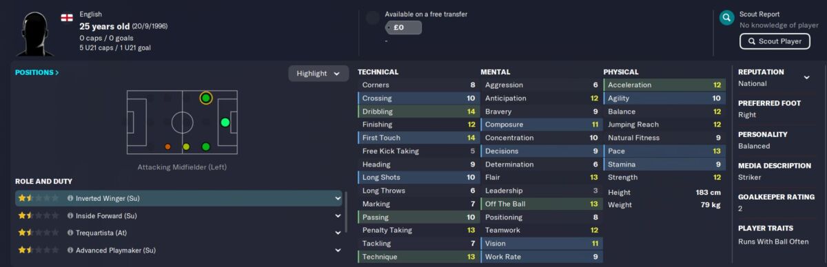 Jerome Sinclair FM 23