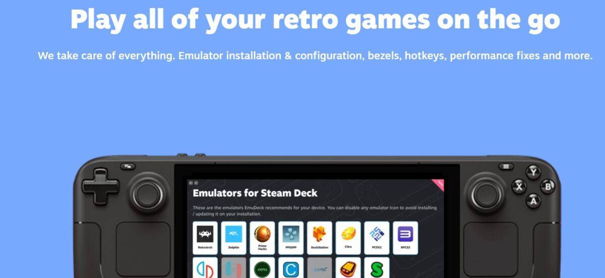 How to set up Switch emulator on the Steam Deck