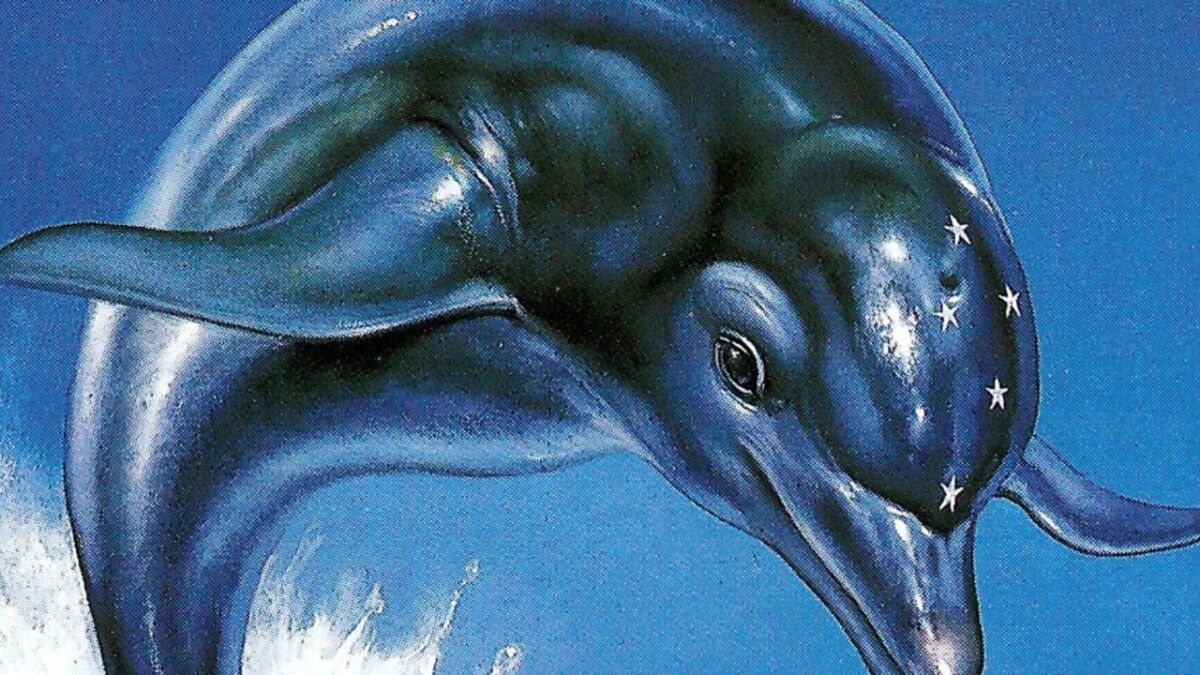 Гио фантастика с дельфином. Ecco the Dolphin. Ecco the Dolphin Cover. Дельфин существо обложка.