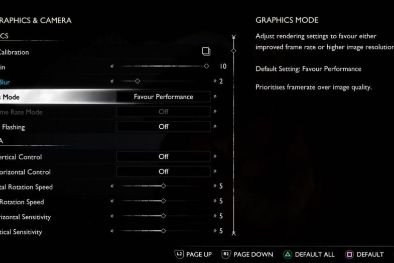 Ragnarok Performance Modes