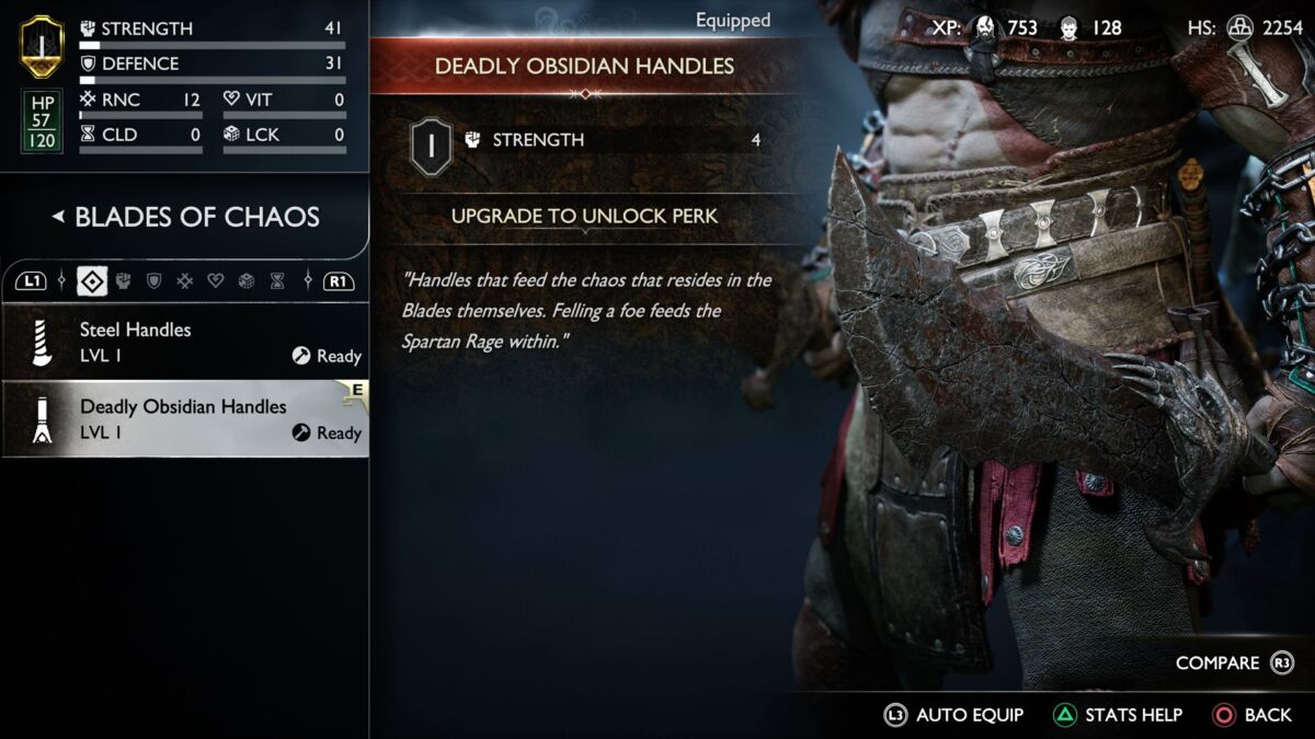 God of War Ragnarok Deadly Obsidian Handles Cultured Vultures