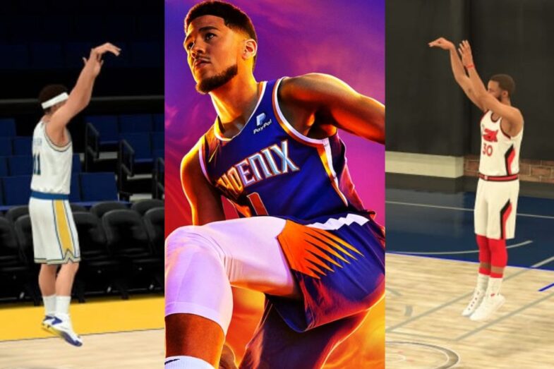 NBA 2k23 three point shooters