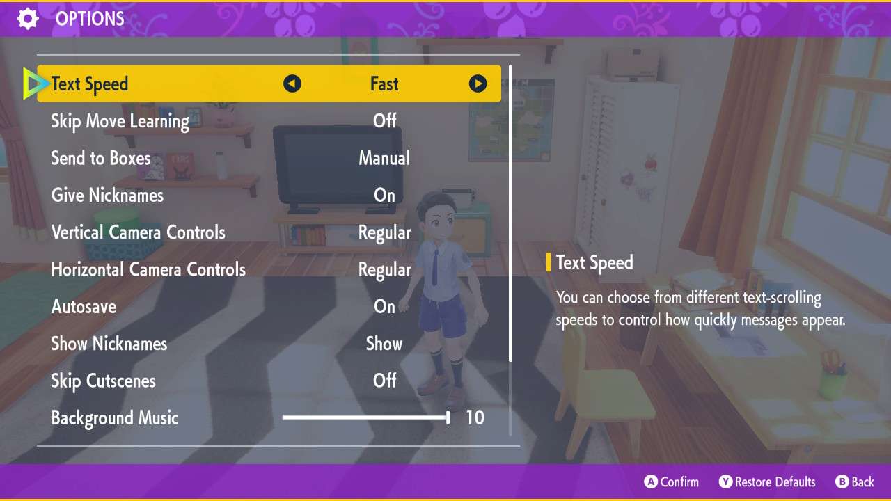 Pokémon Scarlet and Violet: How To Increase Text Speed