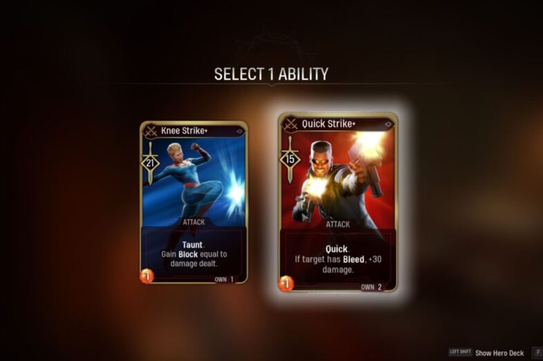 Unlock cards