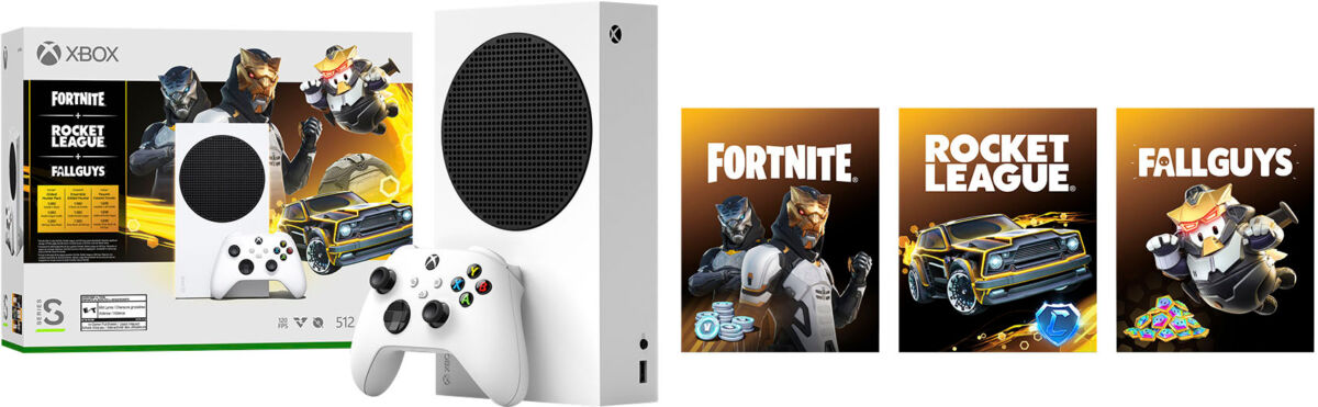 Brand New | Xbox Serie S Fortnite & Rocket League Bundle