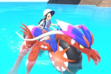 Pokémon Scarlet and Violet Swim