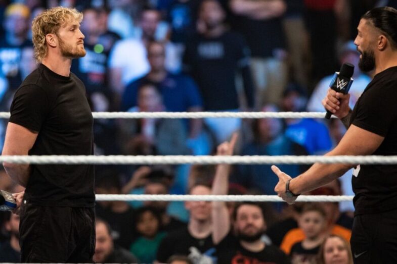 Roman Reigns vs Logan Paul