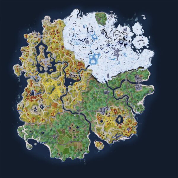 Fortnite: Chapter 4 - Season 1 Map: New Pois, Landmarks & More