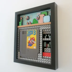 Super Mario Cartridge Shadow Box