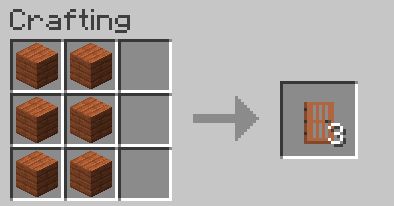 Craft Doors in Minecraft