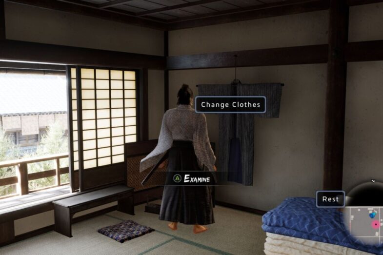 Ishin change clothes