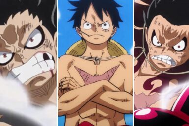 Luffy Gears ranked