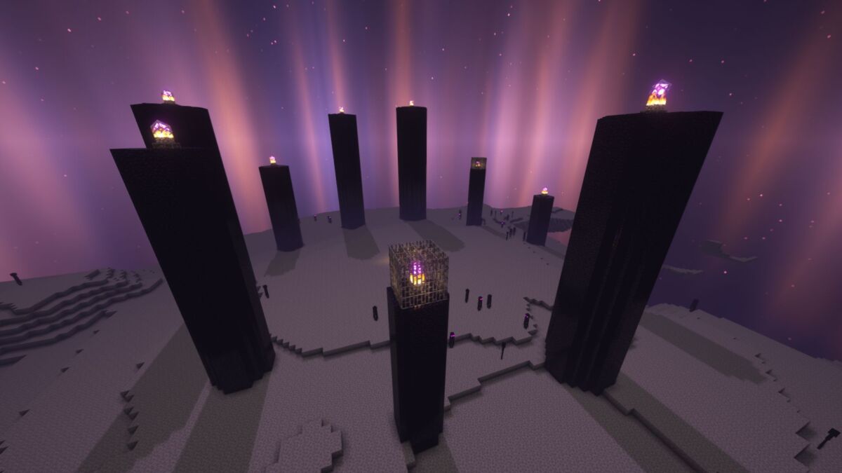 Obsidian Pillars