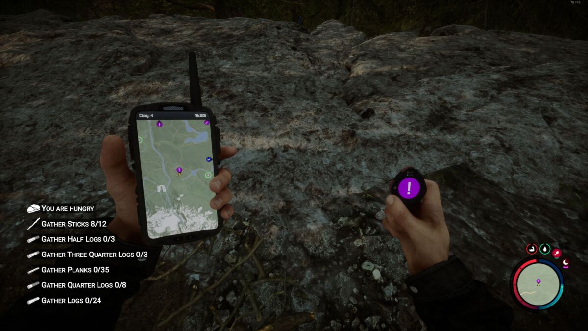 How to use GPS locators in 'Sons of the Forest