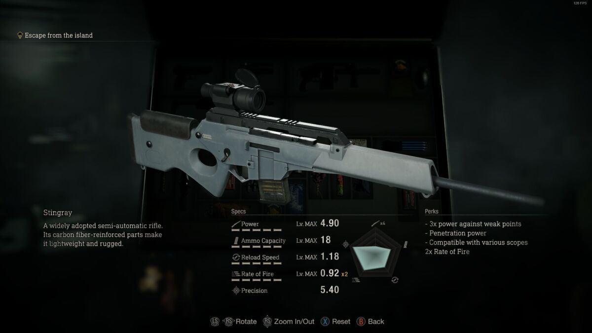 Should you use the Punisher or the SG-09 R pistol in Resident Evil