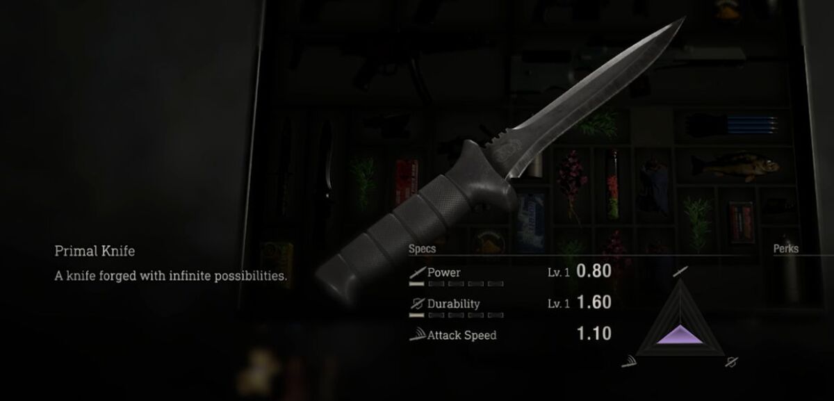 Resident Evil 4 Primal Knife