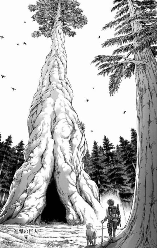 Attack on Titan hallucigenia tree
